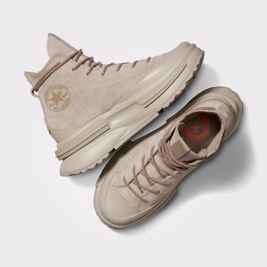  Converse Run Star Legacy Cx Platform Mono Suede Unisex Gri Sneaker