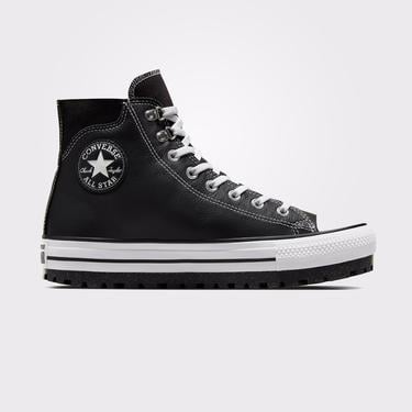  Converse Chuck Taylor All Star City Trek Unisex Siyah Deri Bot