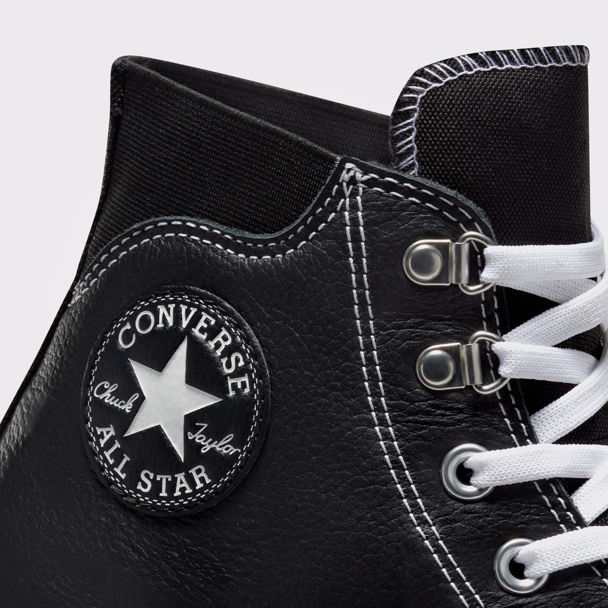 Converse Chuck Taylor All Star City Trek Unisex Siyah Deri Bot