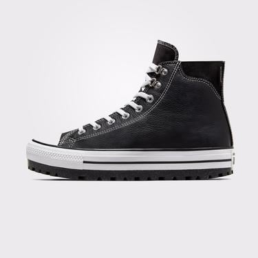  Converse Chuck Taylor All Star City Trek Unisex Siyah Deri Bot
