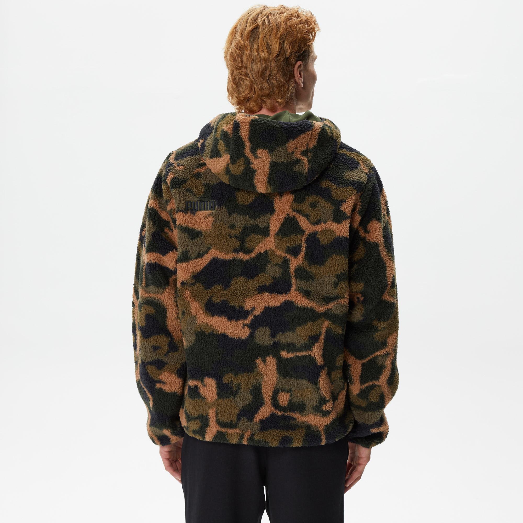 Puma Sherpa Erkek Haki Ceket