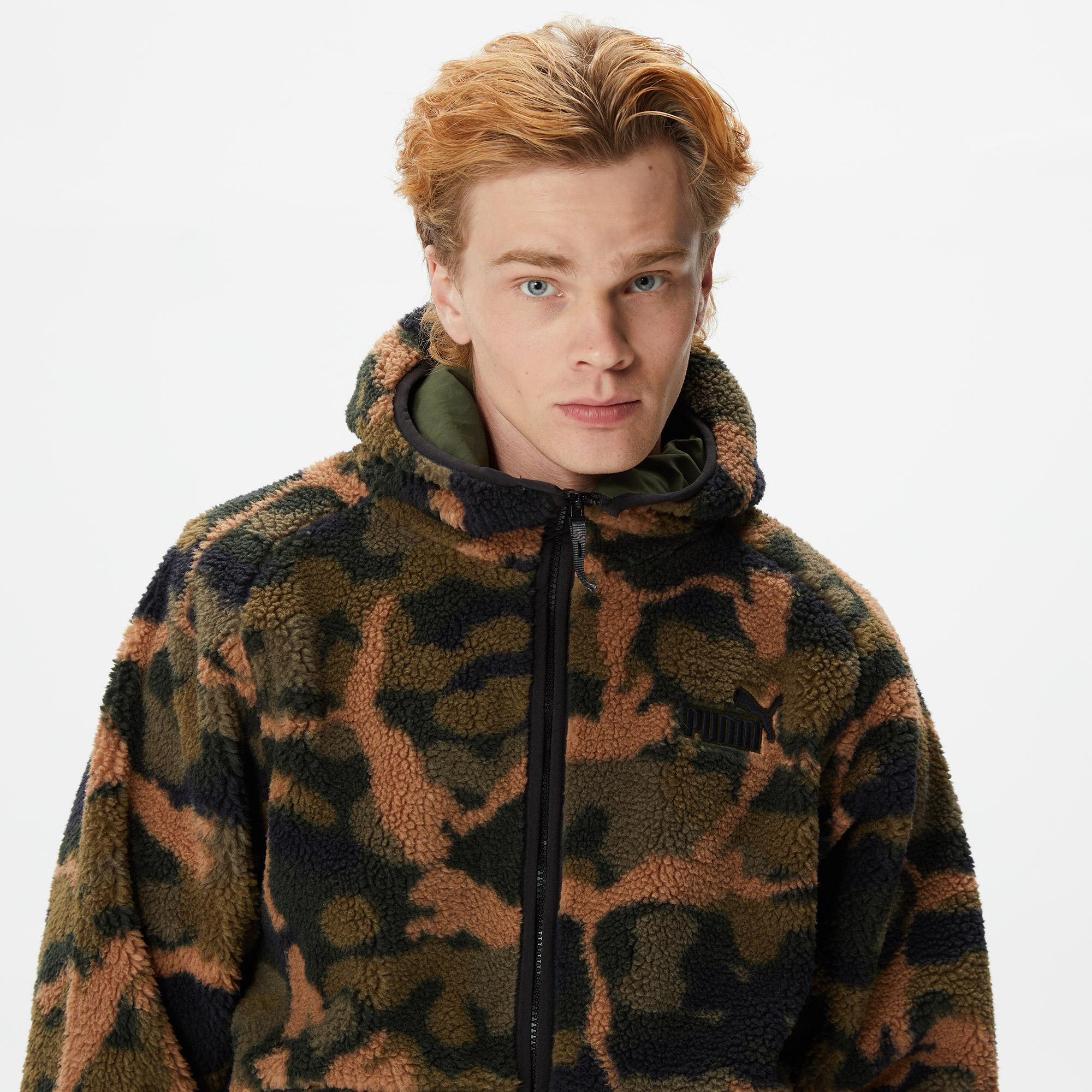 Puma Sherpa Erkek Haki Ceket