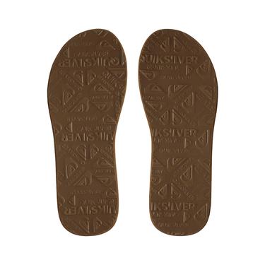 Quiksilver Erkek Terlik Carver Squish Kahverengi