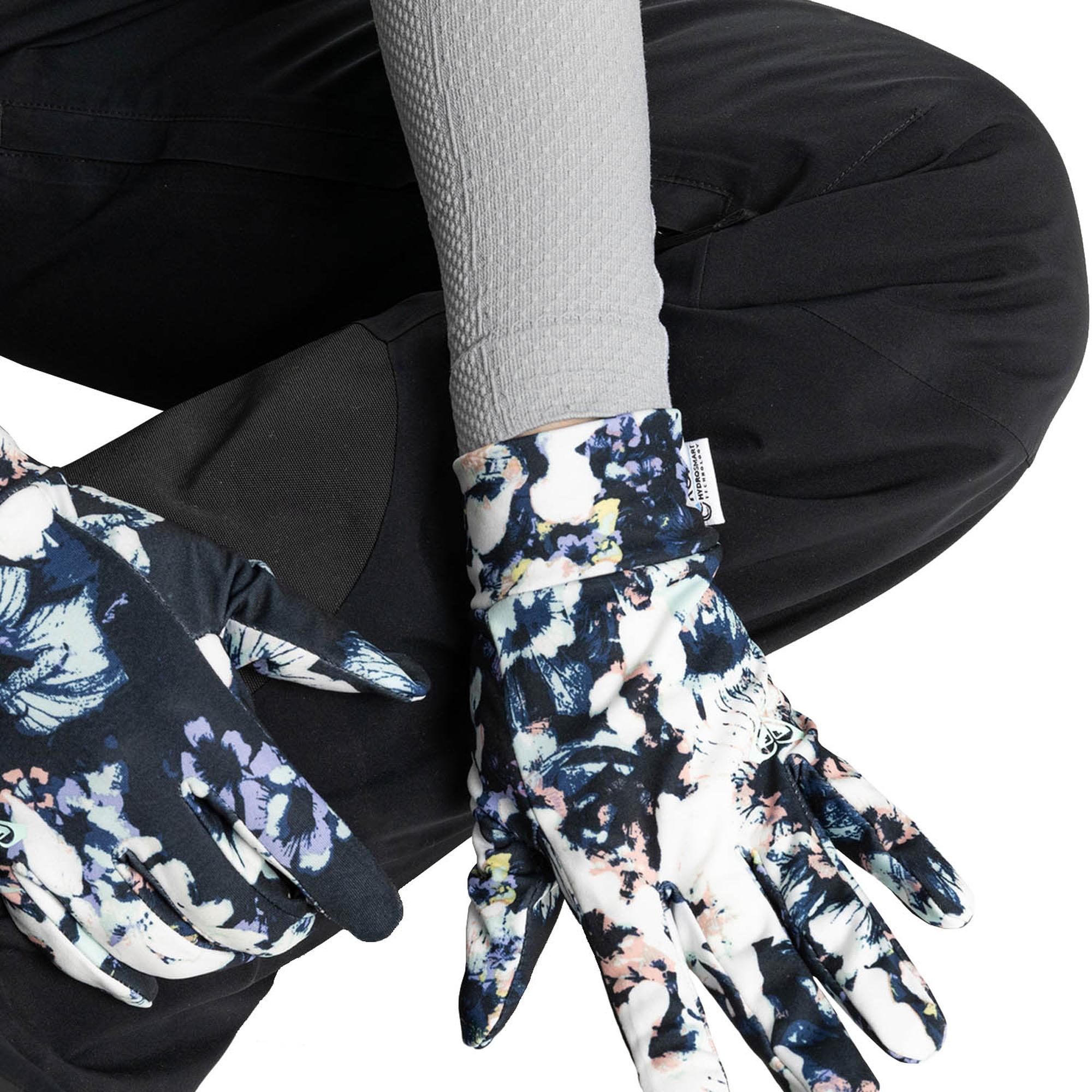 Roxy Hydrosmart Liner Gloves Kadın Gri Eldiven