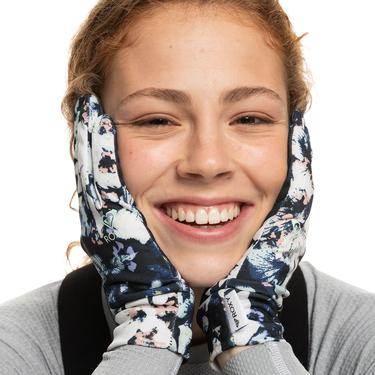  Roxy Hydrosmart Liner Gloves Kadın Gri Eldiven