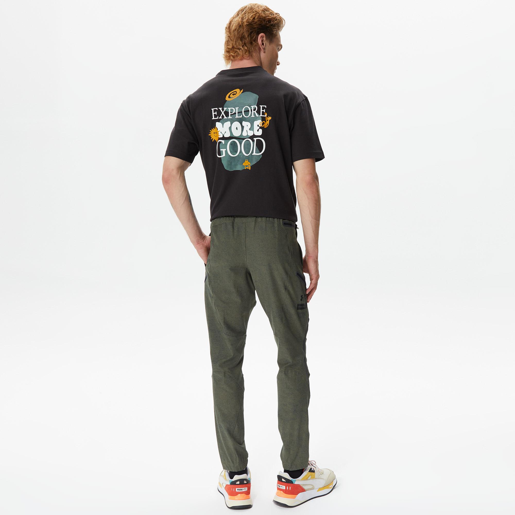 Under Armour Unstoppable Cargo Erkek Yeşil Eşofman Altı