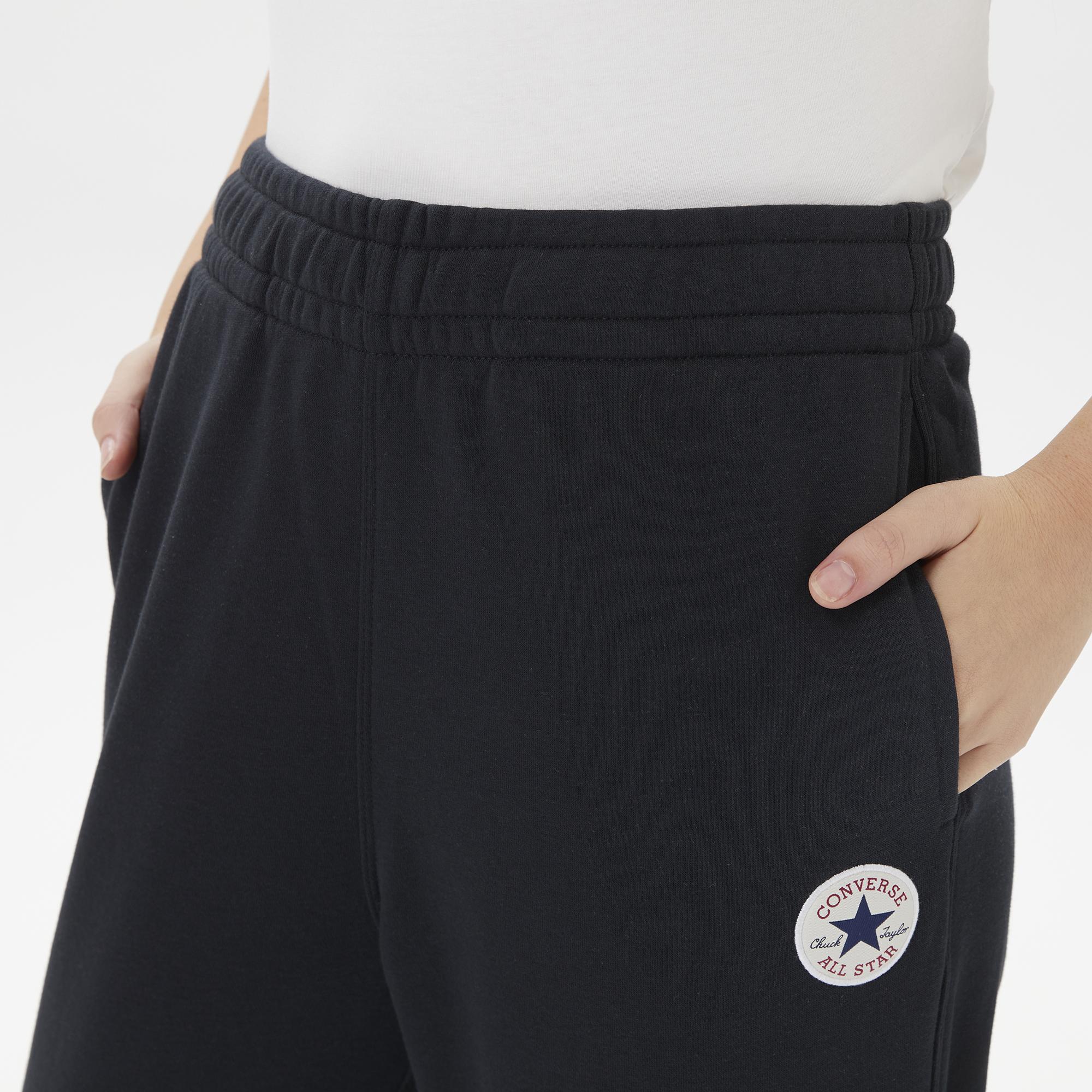 Converse Retro Chuck Taylor Knit Kadın Siyah Eşofman Altı