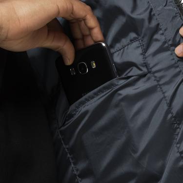  Jack Wolfskin Eisbach Coat Kadın Mavi Outdoor Ceketi