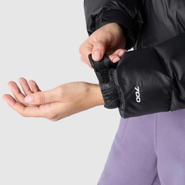  The North Face Nuptse Short Kadın Siyah Mont