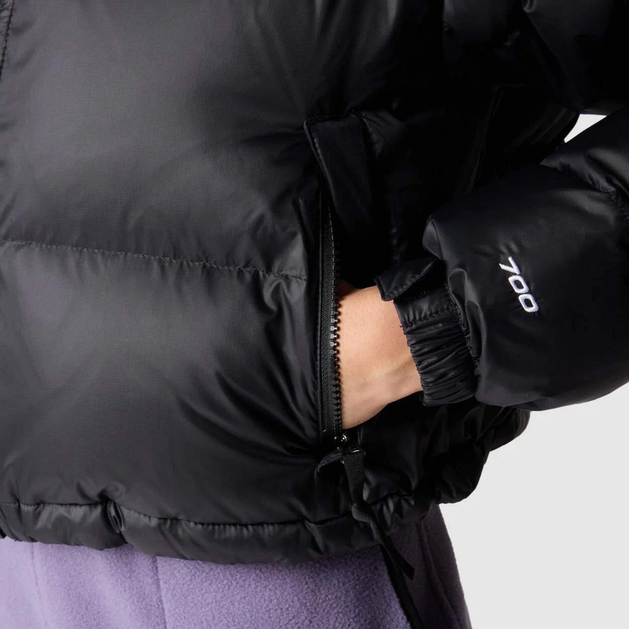 The North Face Nuptse Short Kadın Siyah Mont