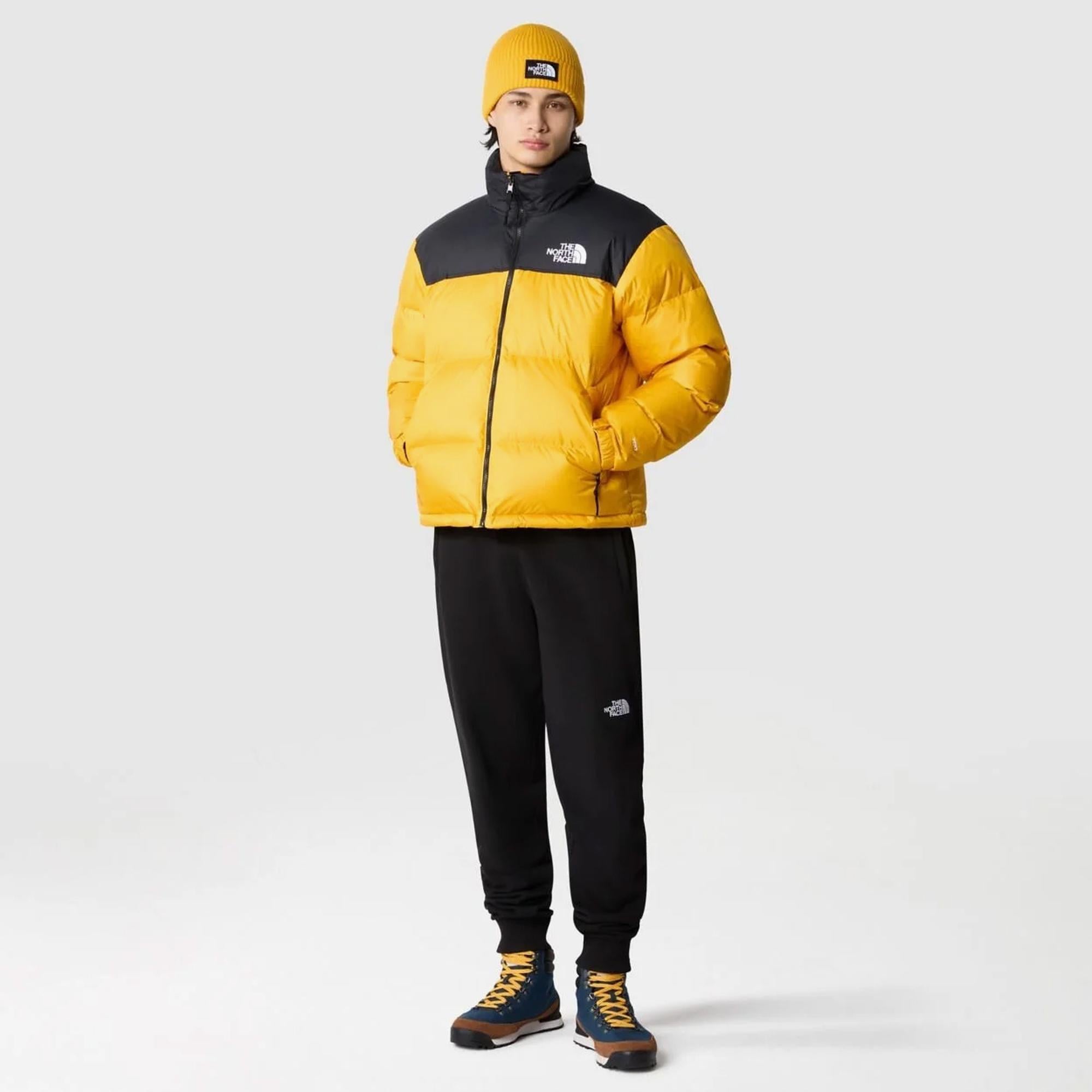 The North Face 1996 Retro Nuptse Erkek Sarı Mont