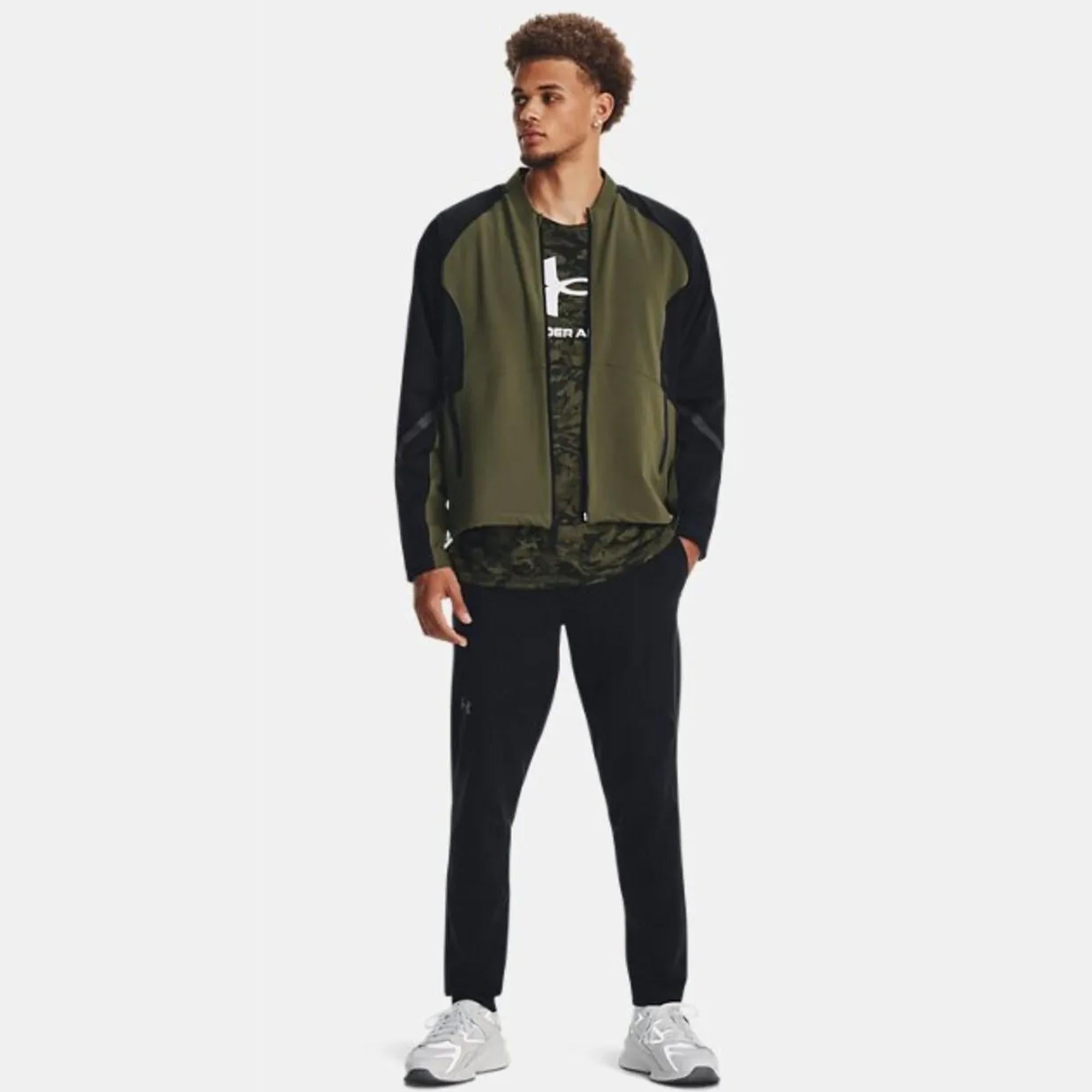 Under Armour Unstoppable Erkek Yeşil Mont