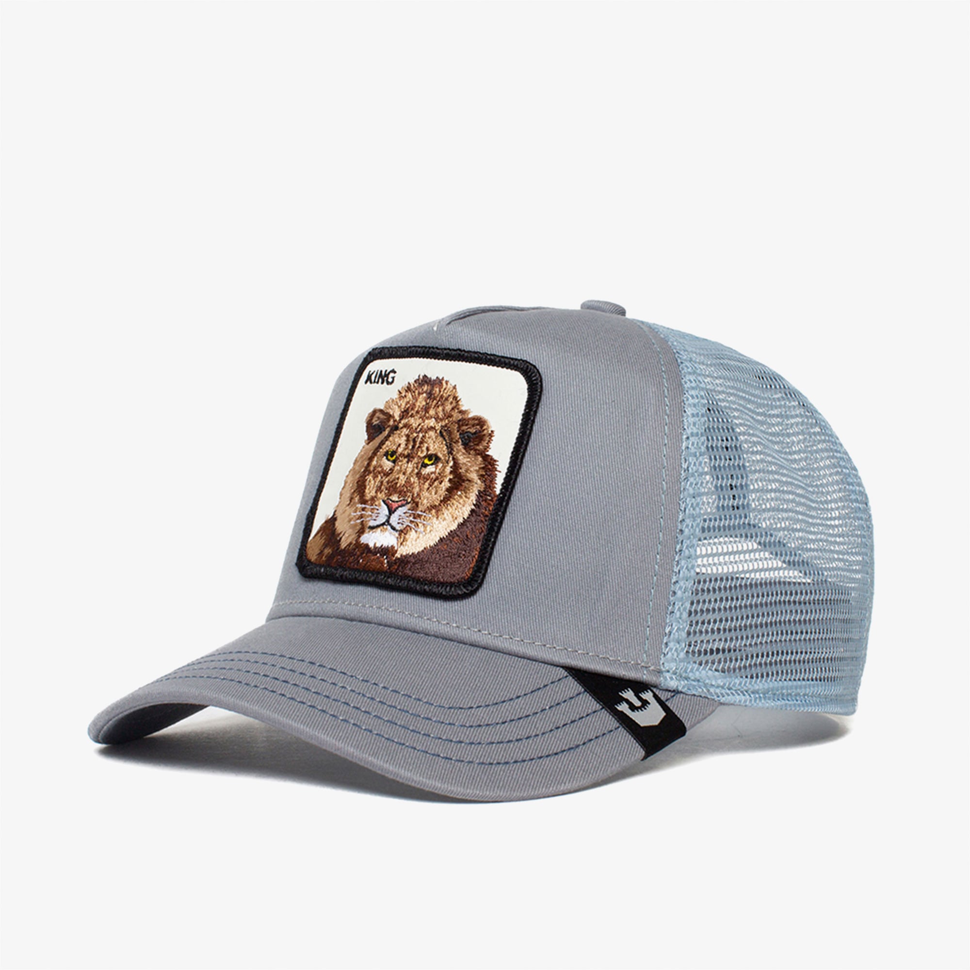  Goorin Bros The King Lion Unisex Gri Şapka