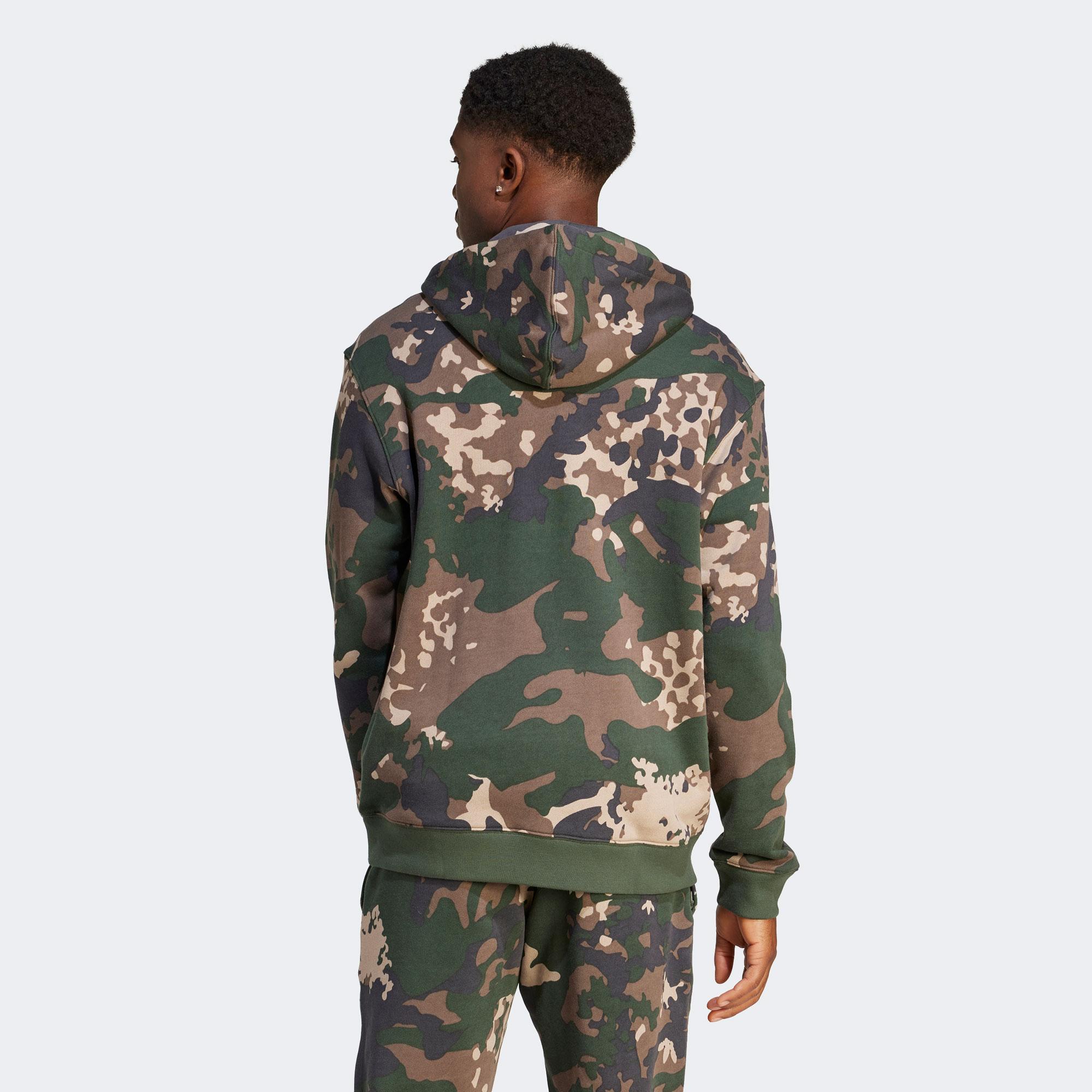 adidas ACC Camo Erkek Yeşil Hoodie