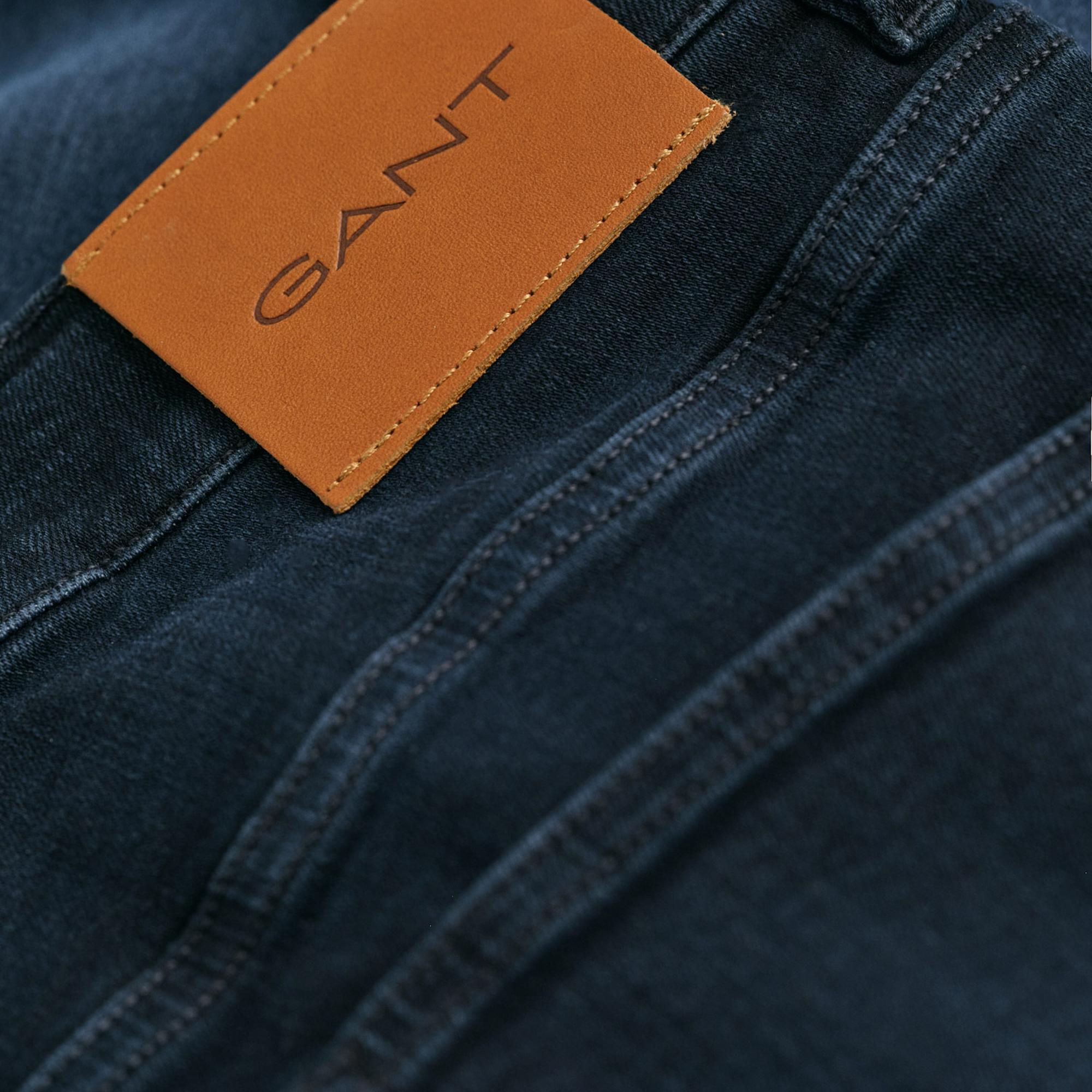 GANT Erkek Lacivert Extra Slim Fit Active Recover Jean