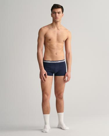  GANT Erkek Lacivert Slim Fit Logolu 3'lü  Boxer