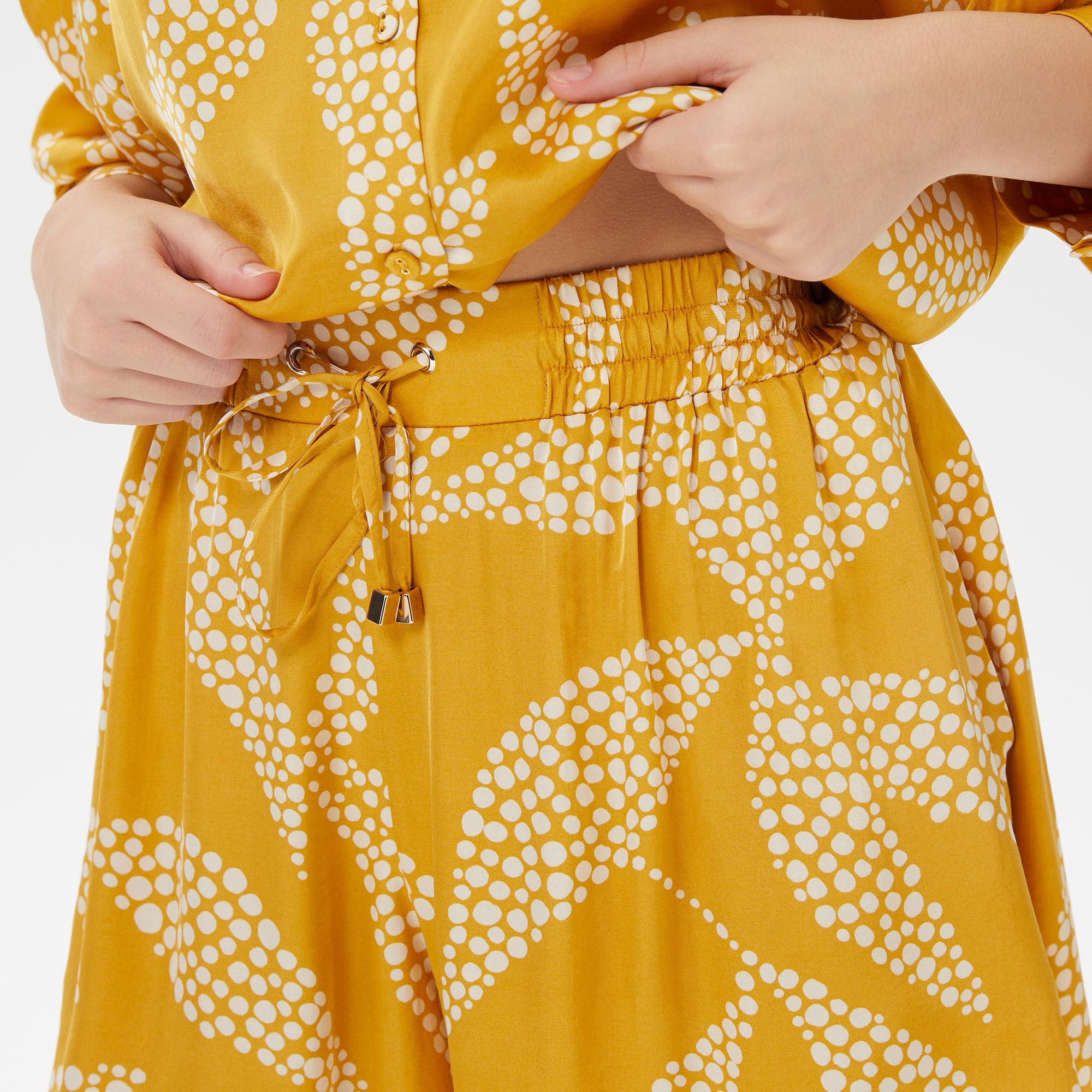 Dahlia Bianca Rosanna Kadın Sarı Şort