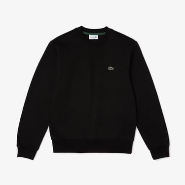  Erkek Classic Fit Bisiklet Yaka Siyah Sweatshirt
