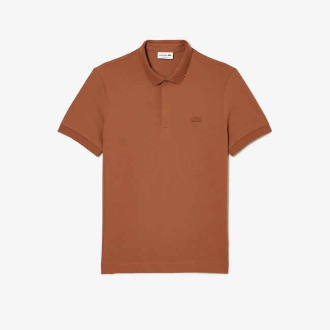  Erkek Regular Fit Kahverengi Paris Polo