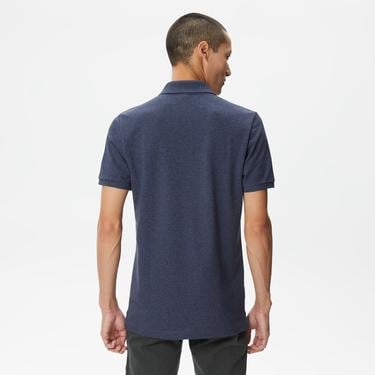  Erkek Slim Fit L.12.12 Koyu Mavi Polo