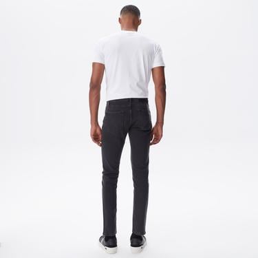  Lacoste Erkek Slim Fit Gri Jean Pantolon