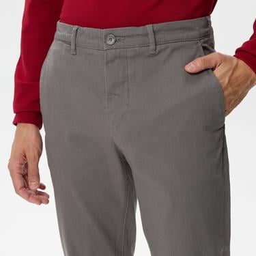  Lacoste Slim Fit Stretch Erkek Kahverengi Pantolon