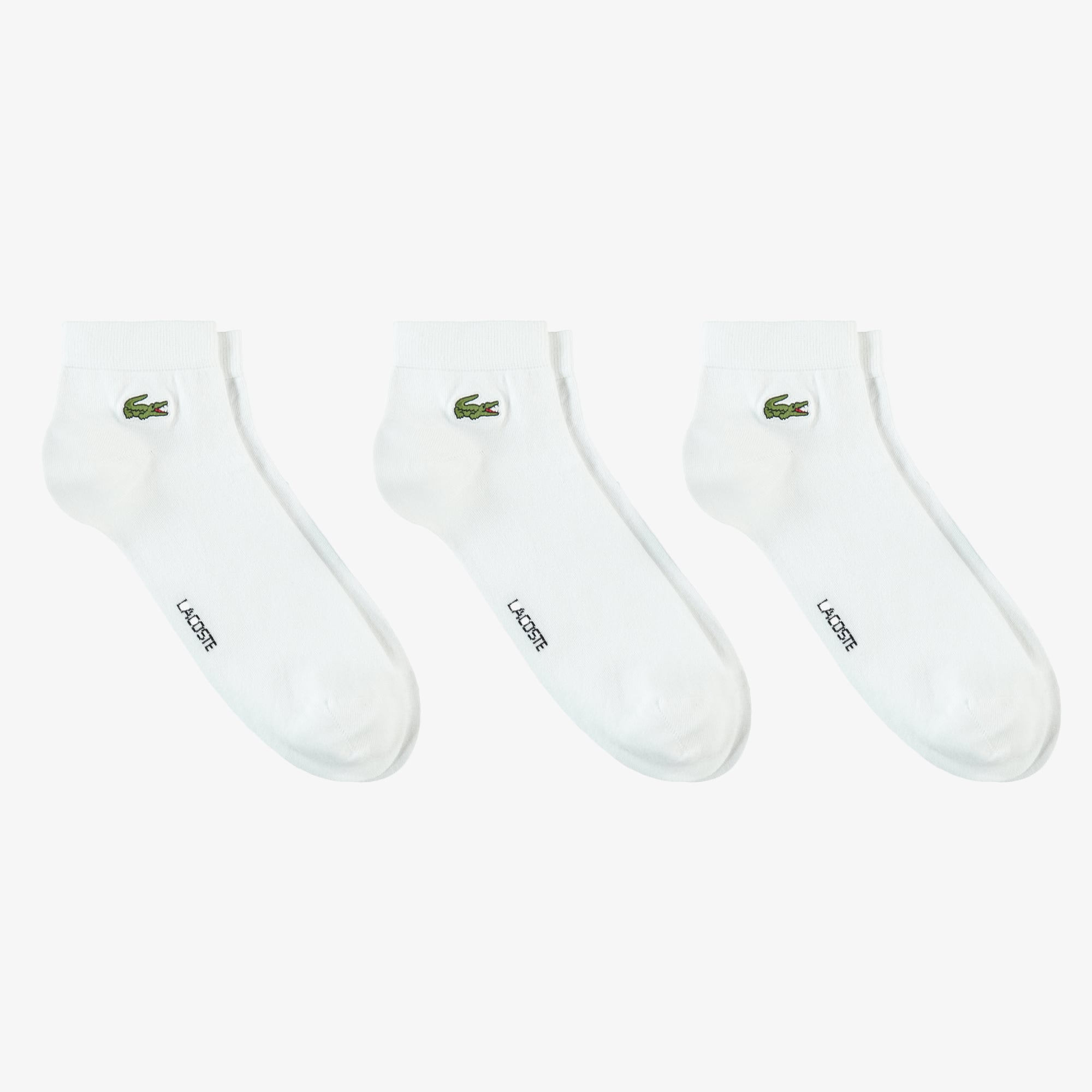  Unisex 3'lü Beyaz Çorap