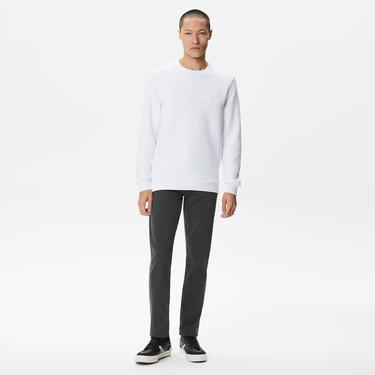  Erkek Slim Fit Denim Yeşil Pantolon