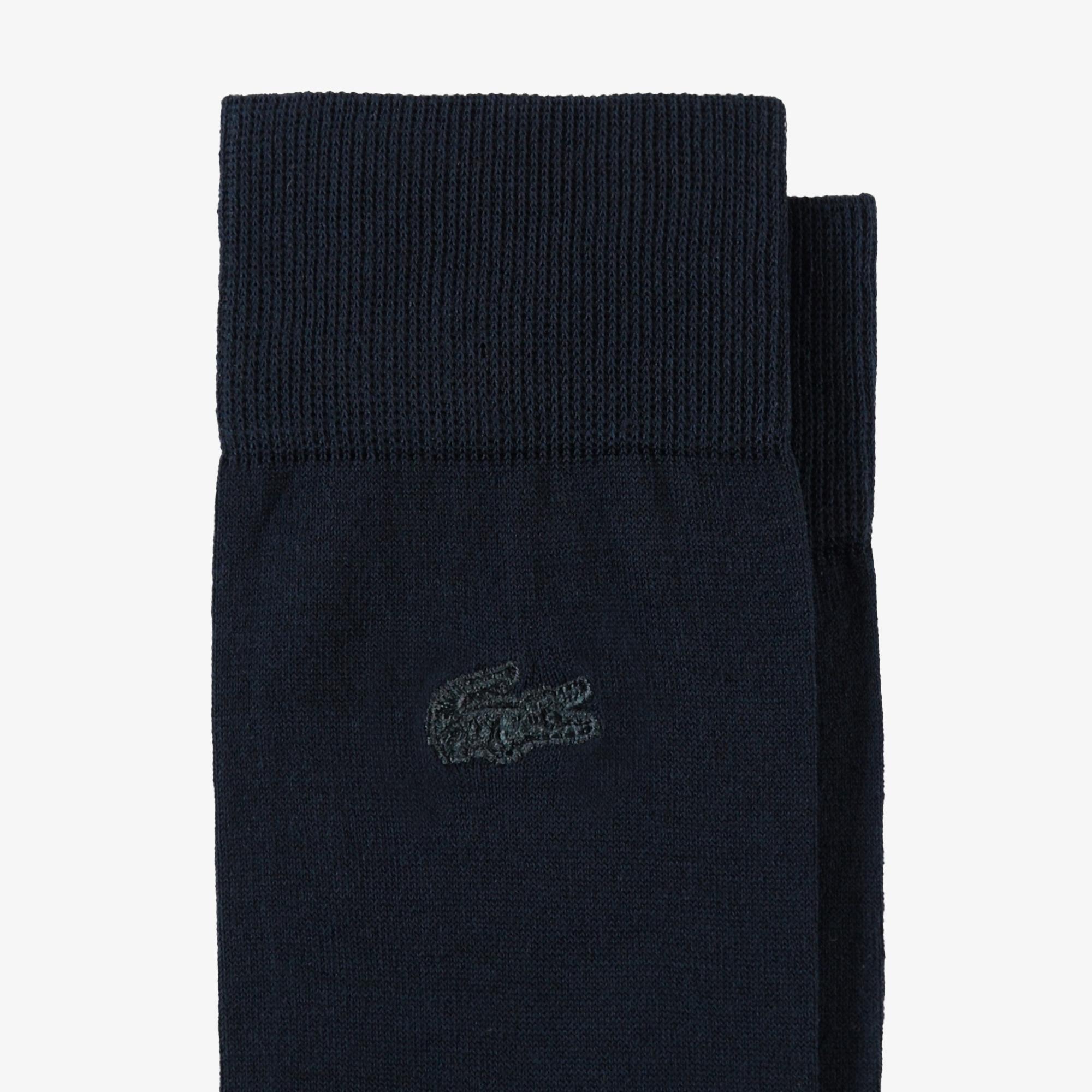 Lacoste Unisex Lacivert Çorap