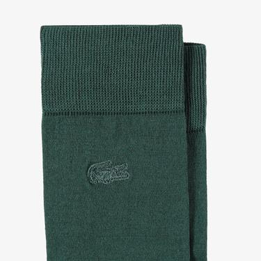  Lacoste Unisex Yeşil Çorap