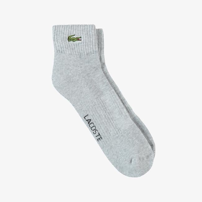  Lacoste Unisex Gri Çorap