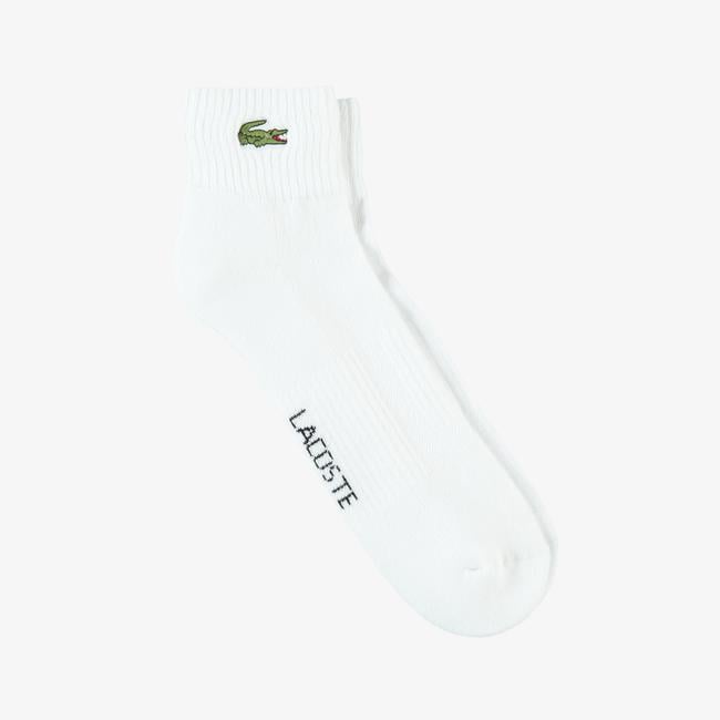  Lacoste Unisex Beyaz Çorap