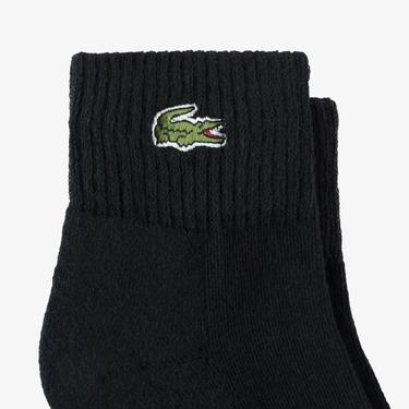  Lacoste Unisex Siyah Çorap