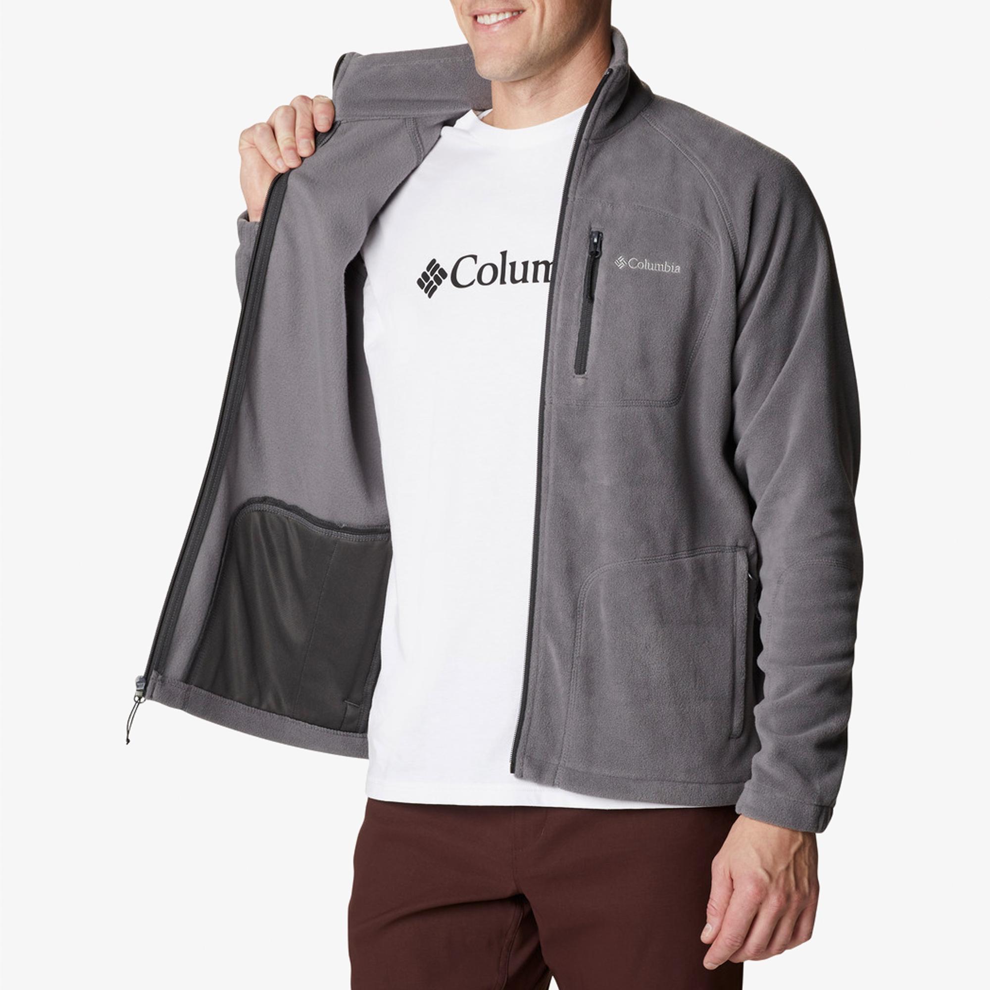 Columbia Fast Trek II Erkek Gri Polar Ceket