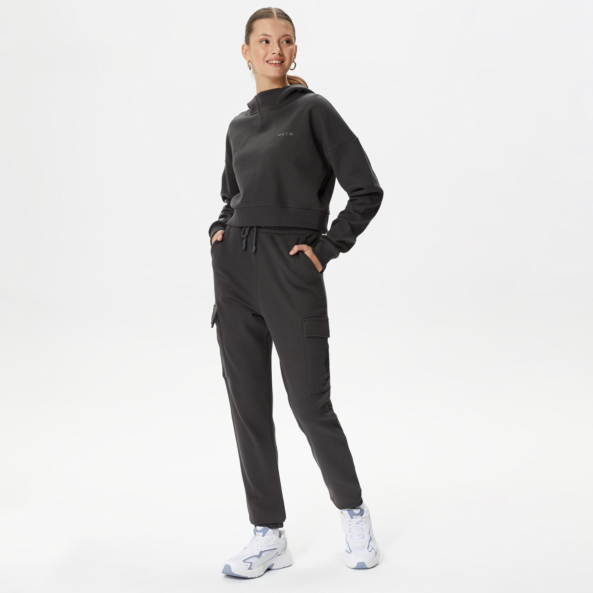 United4 Jpn Kadın Siyah Eşofman Altı