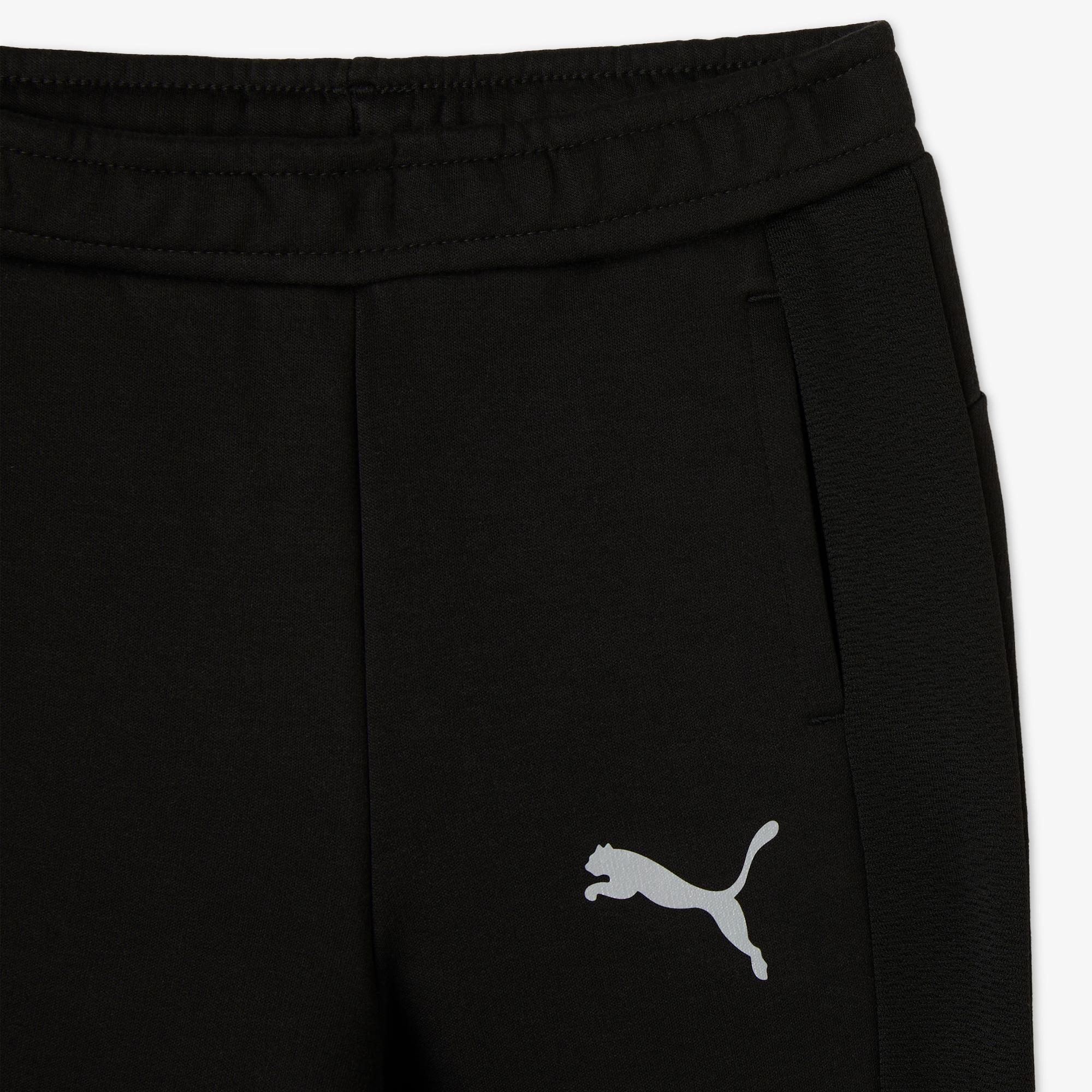 Puma Evostripe Çocuk Siyah Eşofman Altı