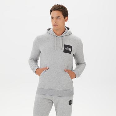  The North Face Fine Erkek Gri Sweatshirt