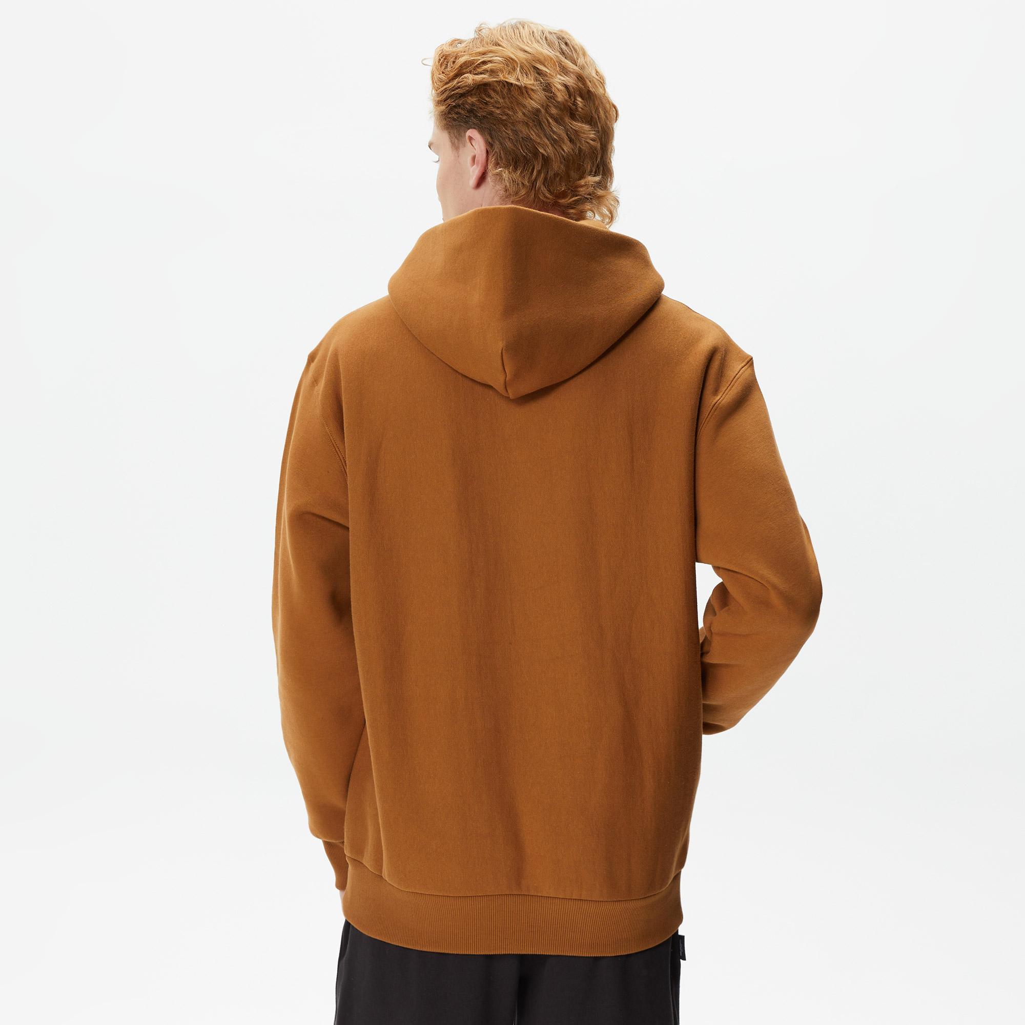 HUF Madison Heavyweight Erkek Kahverengi Hoodie