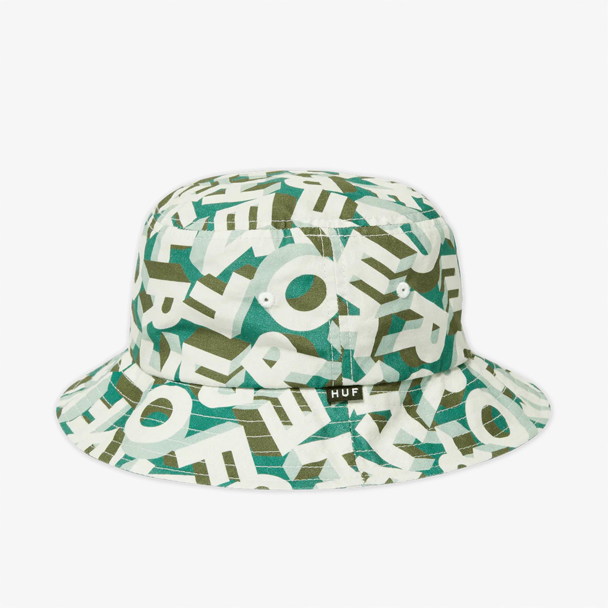 HUF Abecederian Unisex Yeşil Bucket