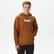 HUF Madison Heavyweight Erkek Kahverengi Hoodie