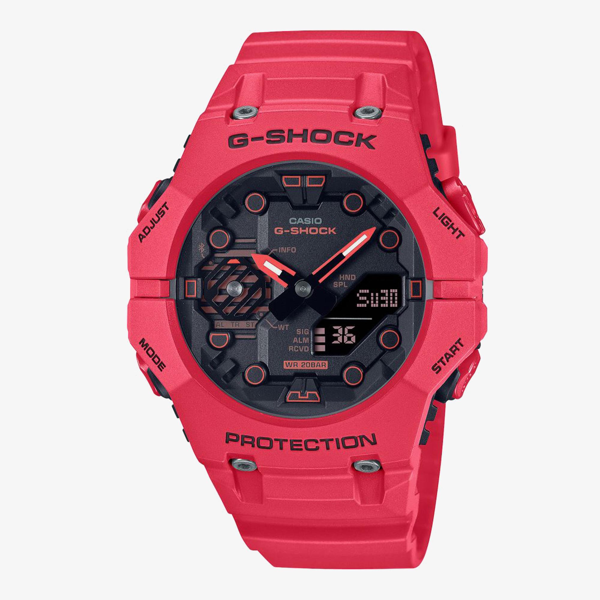 Casio G-Shock GA-B001-4ADR Erkek Kırmızı Kol Saati