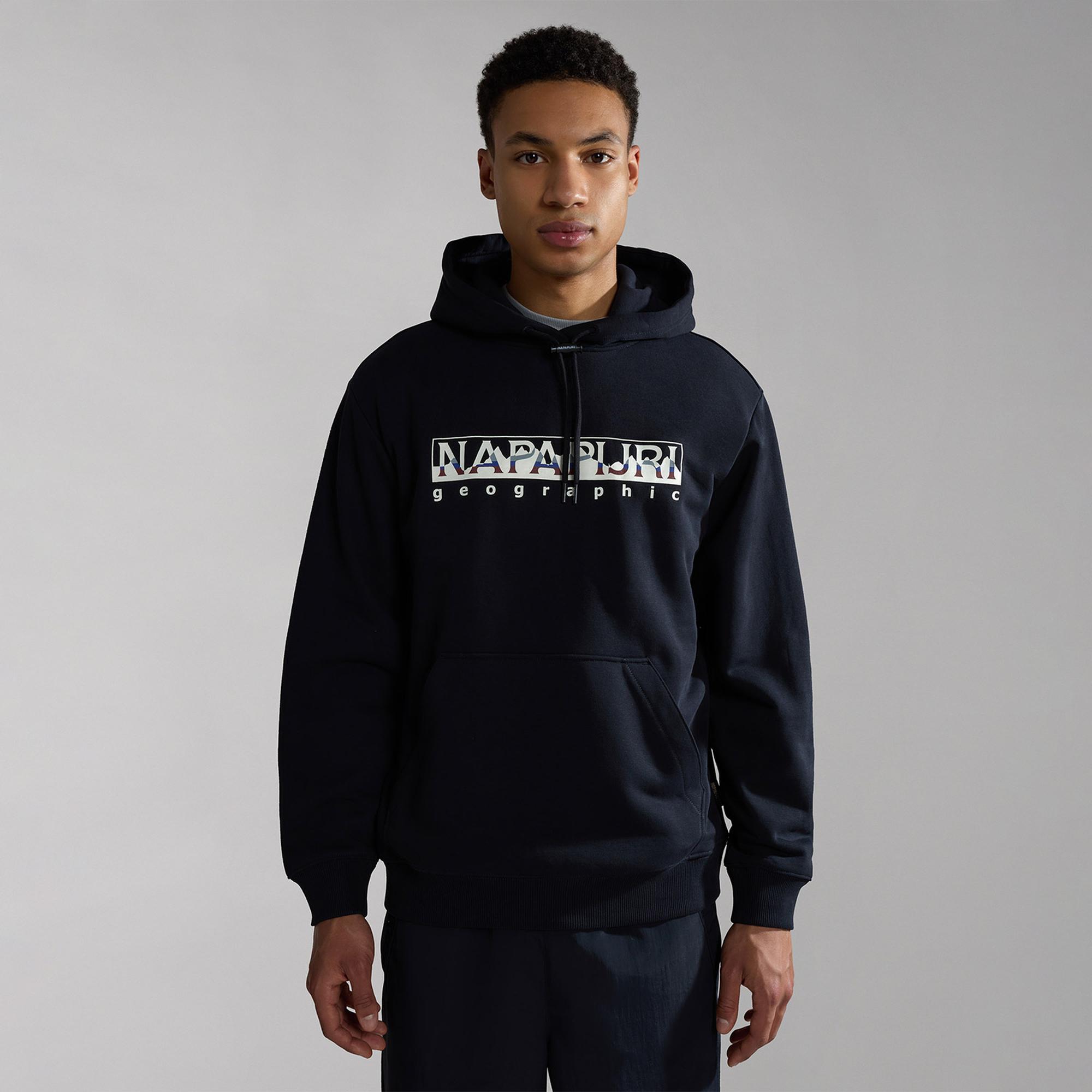 Napapijri B-Telemark H 1 Erkek Siyah Sweatshirt