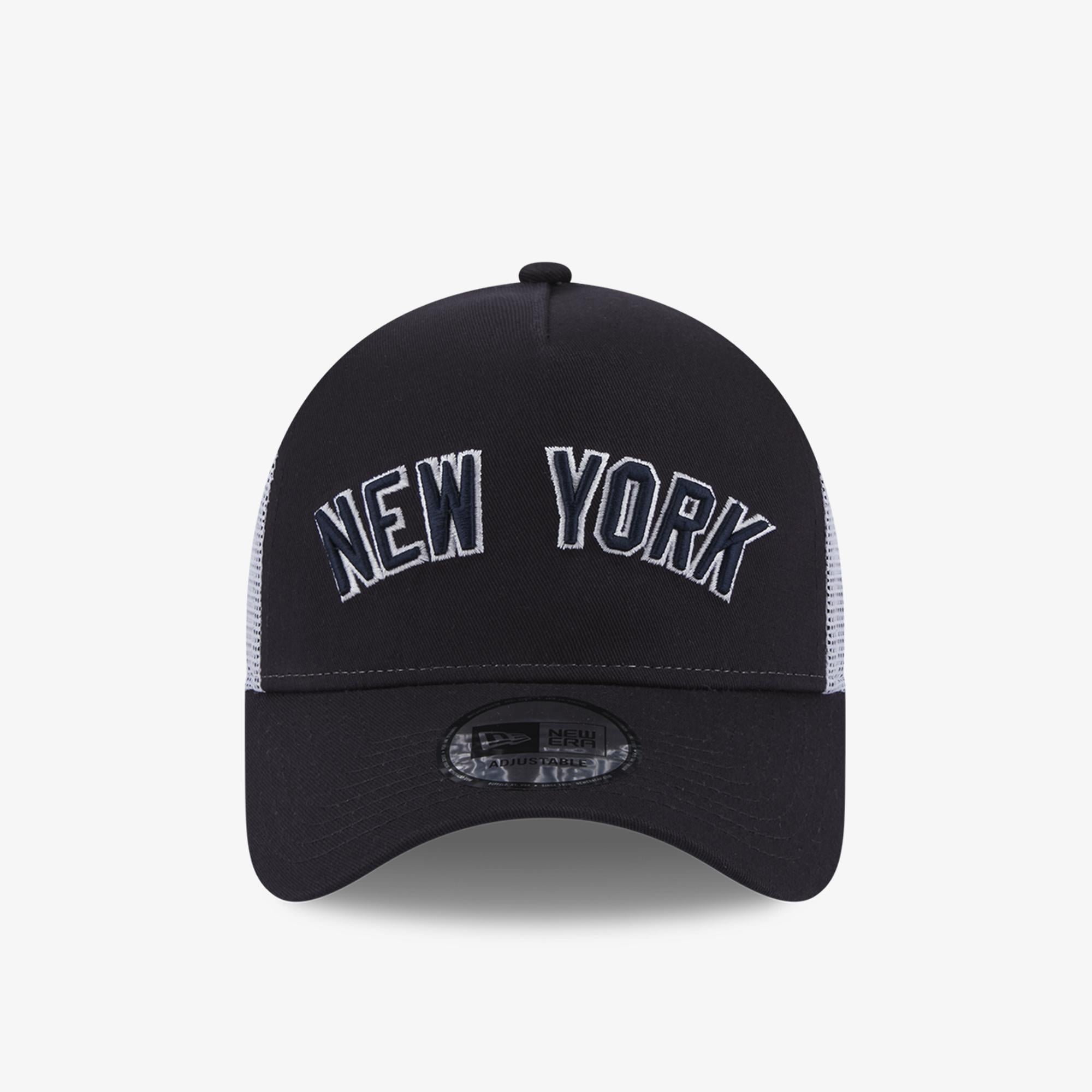 New Era Team Script Trucker Neyyan Unisex Lacivert Şapka