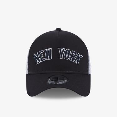  New Era Team Script Trucker Neyyan Unisex Lacivert Şapka