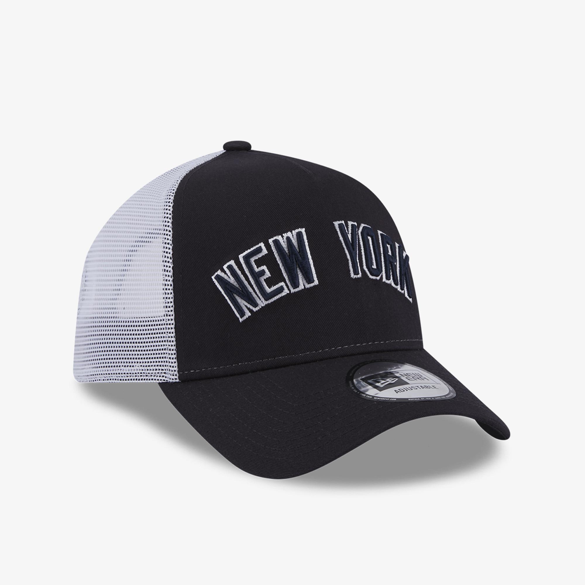 New Era Team Script Trucker Neyyan Unisex Lacivert Şapka