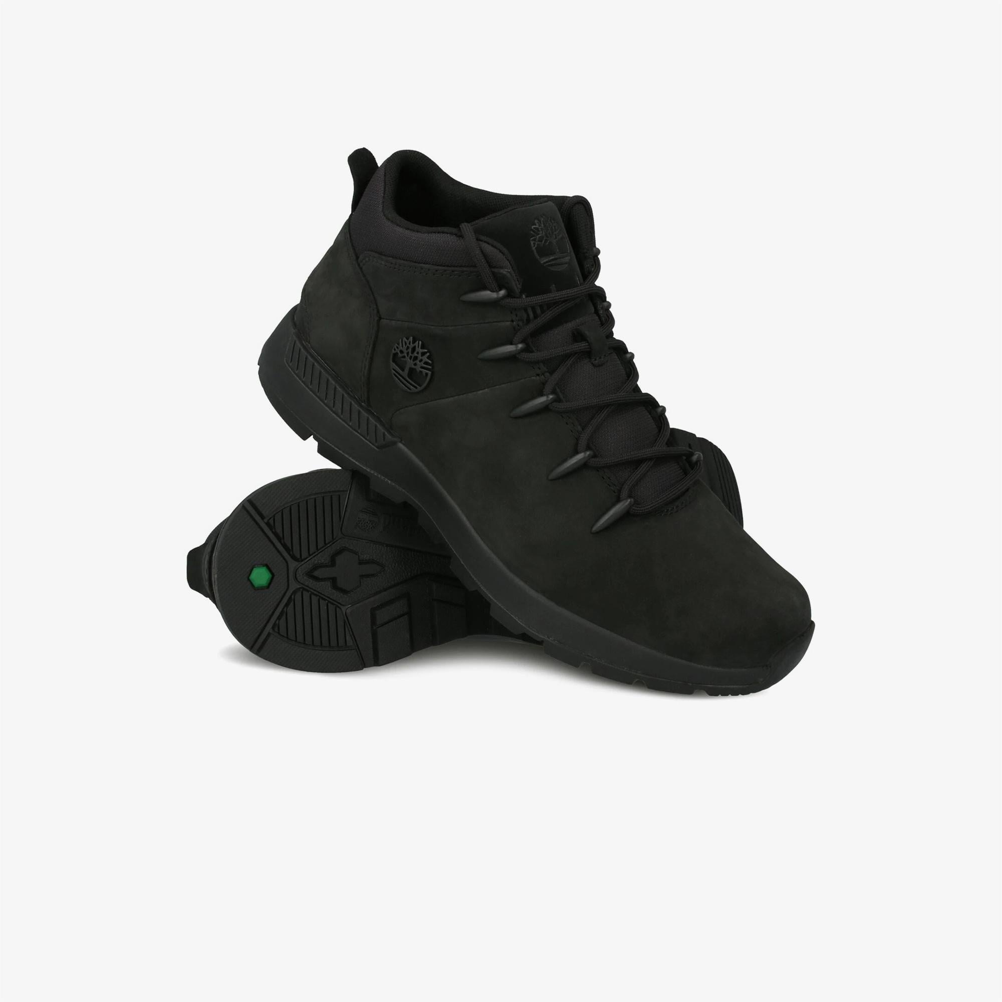 Timberland Mid Lace Up Erkek Siyah Bot