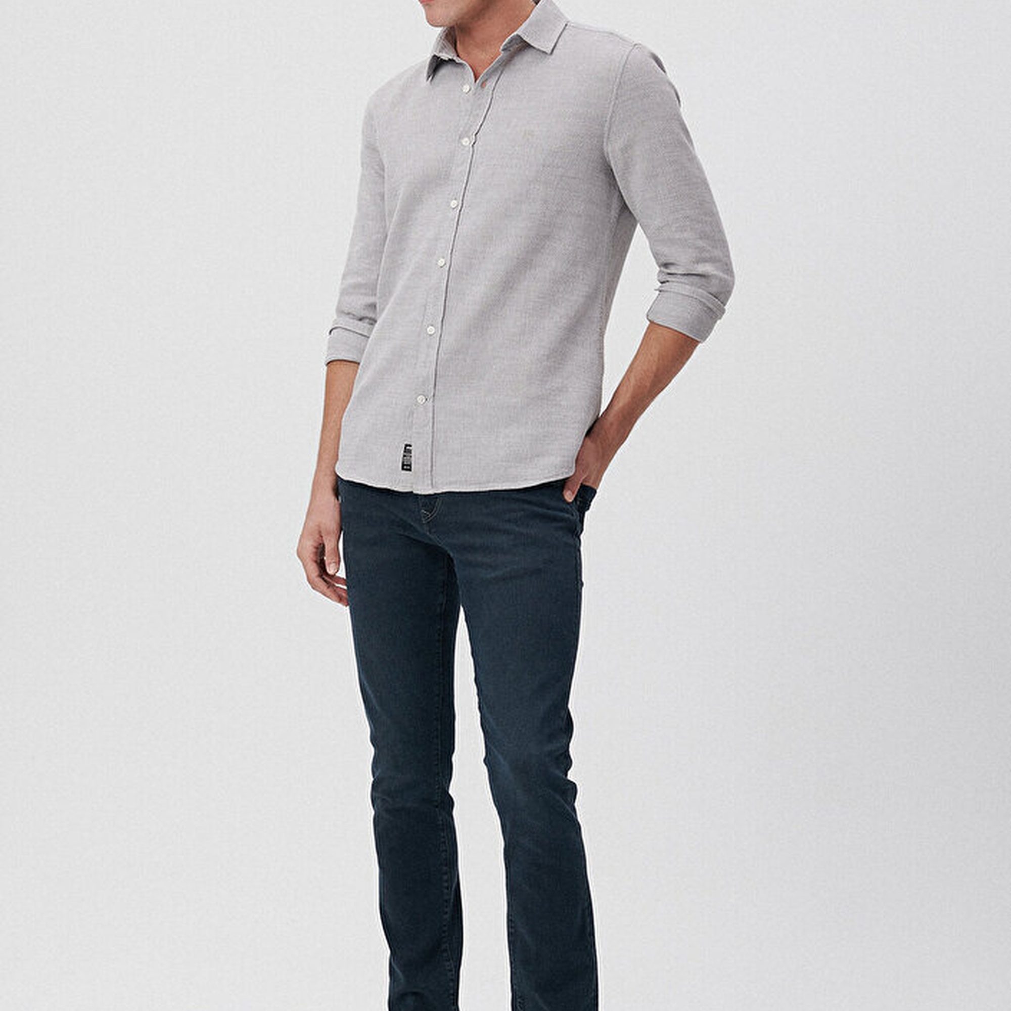 Mavi Marcus Koyu Puslu Mavi Black Jean Pantolon 0035126972