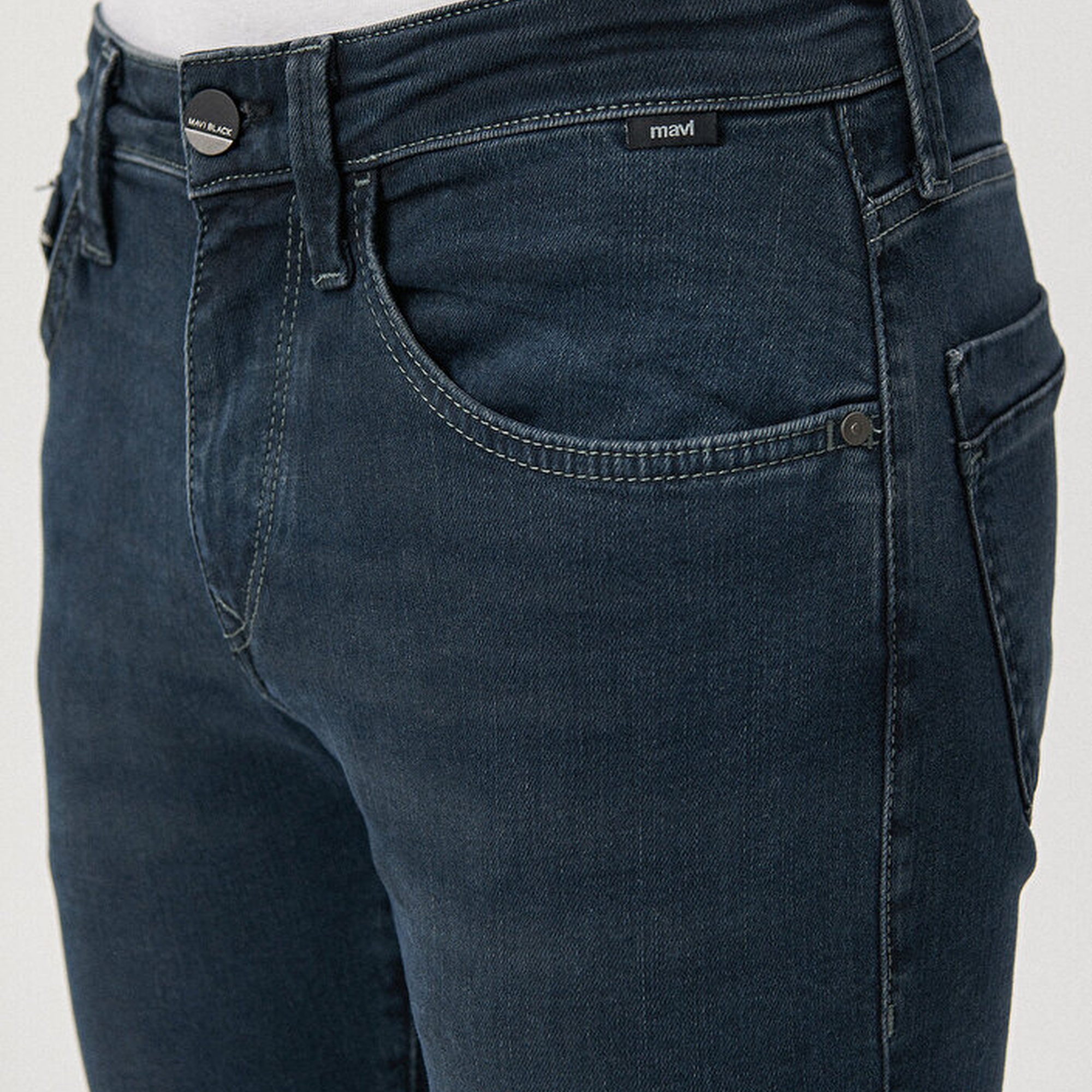 Mavi Marcus Koyu Puslu Mavi Black Jean Pantolon 0035126972