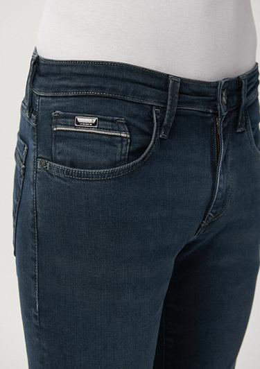  Mavi Marcus Koyu Puslu Mavi Black Jean Pantolon 0035126972