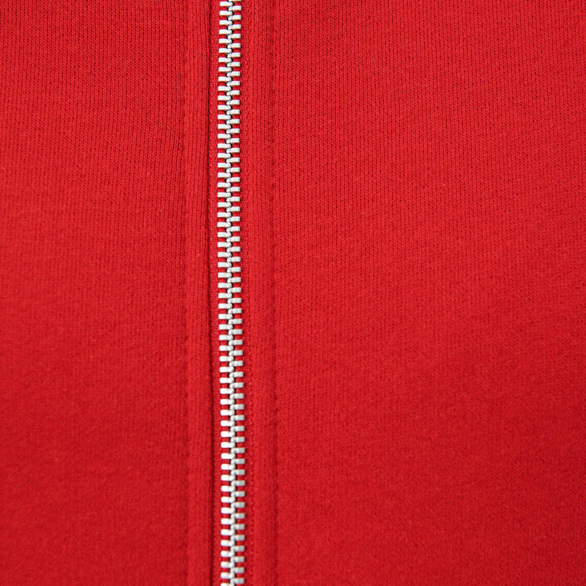 Mavi Fermuarlı Kapüşonlu Kırmızı Basic Sweatshirt 1611775-82054